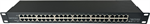 Conexpro passive Gigabit PoE rackmount panel, 24 ports