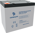 Conexpro batery AGM 12V, 55Ah, lifetime 10 years, M6