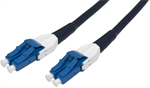 Conexpro fiber optic outdoor patch cord, LCupc/LCupc, Duplex, Singlemode, 30m