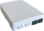 Conexpro FBOX2SC+2H, FTTH terminal box with 2x SC APC simplex coupler