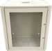 Conexpro networking cabinet 19" 15U/400mm, FLAT PACK, glass door