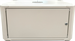 Conexpro networking cabinet 19" 4U/400mm, FLAT PACK, metal door