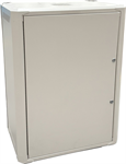 Conexpro networking cabinet 19" 15U/400mm, FLAT PACK, metal door