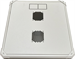 Conexpro networking cabinet 19" 9U/600mm, FLAT PACK, glass door