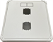 Conexpro networking cabinet 19" 12U/600mm, FLAT PACK, glass door