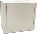 Conexpro networking cabinet 19" 9U/400mm, FLAT PACK, metal door
