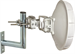 Wall-mounted antenna bracket "L", length 15cm, height 20cm, diameter 32mm, retail package