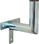 Wall-mounted antenna bracket "L", length 15cm, height 15cm, diameter 42mm, T-base