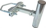 Antenna holder for wall, mast or balcony, lenght 15cm, height 15cm, diameter 35mm, U-Bolt 100mm, retail package