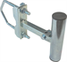 Antenna holder for wall, mast or balcony, lenght 15cm, height 15cm, diameter 35mm, U-Bolt 100mm, retail package