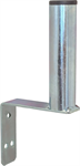 Wall-mounted antenna bracket "L", length 10cm, height 12cm, diameter 32mm, retail package