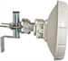 Wall-mounted antenna bracket "L", length 10cm, height 12cm, diameter 32mm, retail package