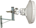 Wall-mounted antenna bracket "L", length 20cm, height 15cm, diameter 32mm, retail package