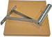 Wall-mounted antenna bracket "L", length 20cm, height 15cm, diameter 32mm, retail package