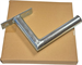 Wall-mounted antenna bracket "L", length 15cm, height 20cm, diameter 32mm, retail package