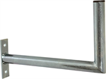 Wall-mounted antenna bracket "L", length 35cm, height 20cm, diameter 32mm