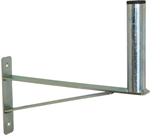 Wall-mounted antenna bracket "L", length 30cm, height 15cm, diameter 32mm, retail package