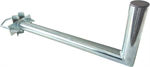 Antenna mast mounted holder "L", lenght 50cm, height 20cm, diameter 42mm, U-Bolt 100mm
