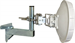Antenna wall-mount "L" lenght 20cm, height 15cm, diameter 32mm, T-base, retail package