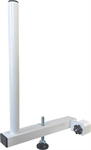 Antenna holder on window "L", lenght 17,5cm, height 25cm, diameter 20mm, retail package