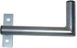 Wall-mounted antenna bracket "L" - left, length 25cm, height 12cm, diameter 32mm
