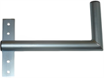 Wall-mounted antenna bracket "L" - left, length 40cm, height 20cm, diameter 42mm
