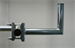 Antenna bracket for balcony "L", length 25cm, height 20cm, diameter 42mm
