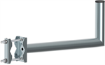 Antenna bracket for balcony "L", length 35cm, height 20cm, diameter 42mm