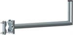 Antenna bracket for balcony "L", length 50cm, height 20cm, diameter 42mm