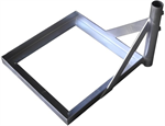 Tile base for antenna mast up to 48 mm, base 50x50 cm