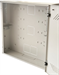 Conexpro wall-mounted cabinet 4+2U, LC-18, indoor