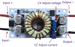 Conexpro step-up voltage converter, input 8-16V, output 10-50V, 8A, 250W