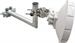 Antenna mast mounted holder "L", lenght 35cm, height 20cm, diameter 42mm, U-Bolt 100mm, hot-dip zinc
