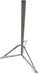Tripod mast, height 1.2m, diameter 48mm, hot-dip galvanized
