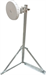 Tripod mast, height 1.2m, diameter 48mm, hot-dip galvanized