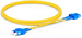 Conexpro fiber optic patch cord, SCupc/SCupc, Duplex, Singlemode 9/125, 3m