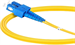 Conexpro fiber optic patch cord, SCupc/SCapc, Duplex, Singlemode 9/125, 1m
