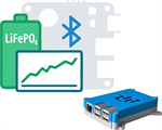 Conexpro LiFePO4 Bluetooth battery monitoring