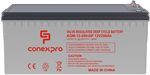 Conexpro batery AGM 12V, 200Ah, lifetime 10 years, M8, Deep cycle