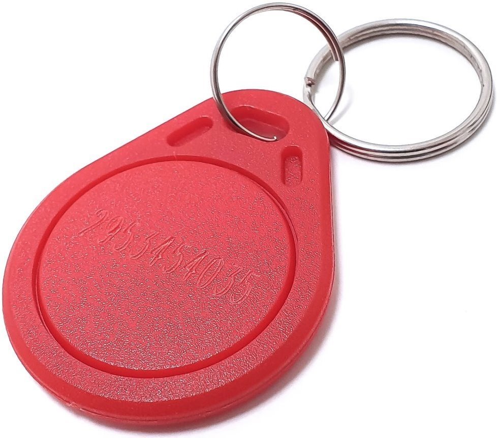 Conexpro contactless identification chip Mifare 13.56 MHz, red