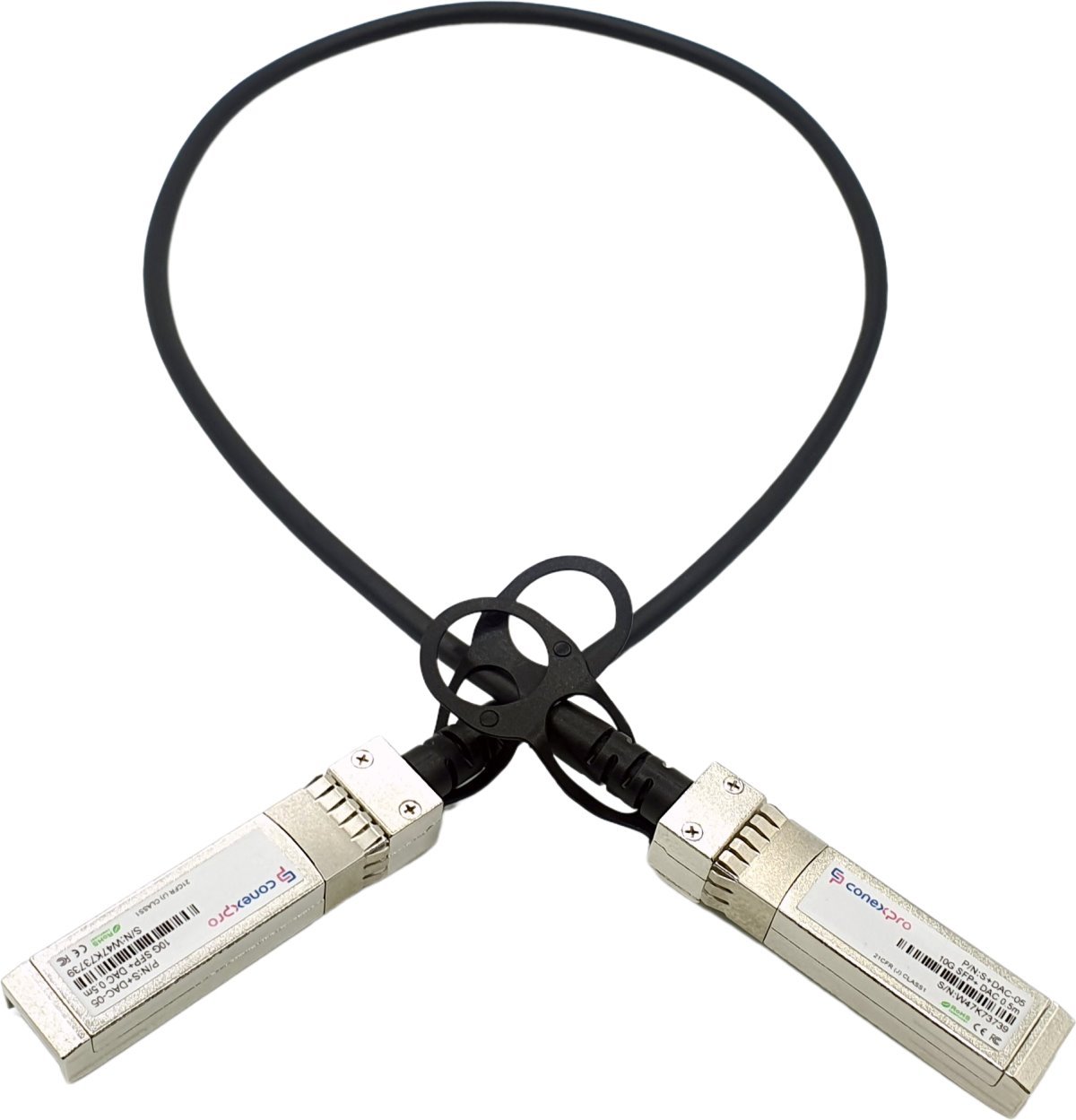 Conexpro 10G SFP+ DAC cable, passive, DDM, 0,2m