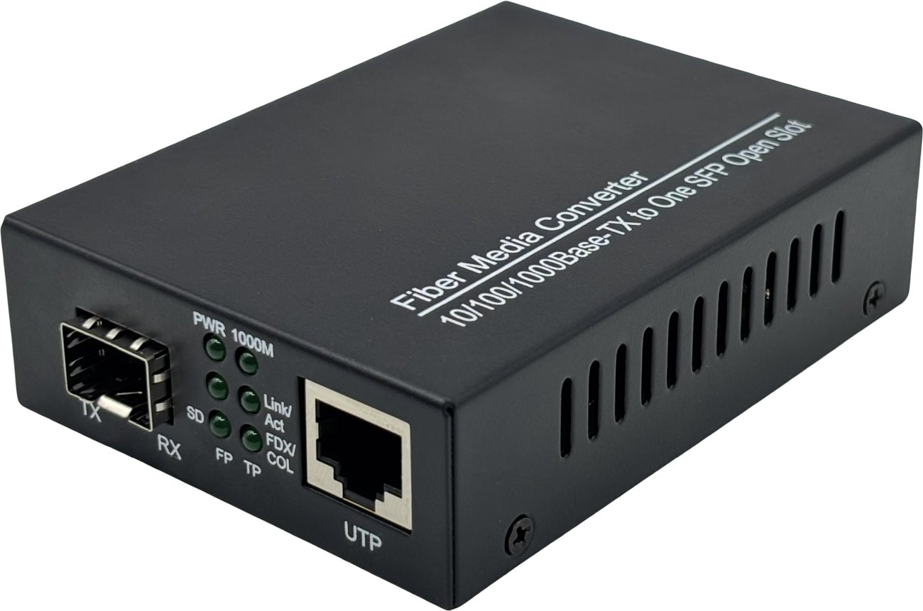 Conexpro CMC220 Media converter, 1Gbps, 1x SFP