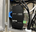 Conexpro plastic PETG DIN rail with perpendicular installation and length 2M