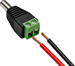 Conexpro DC cable red/black twin copper, 2x 1.5 mm2, 16 AWG, sold by the meter
